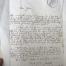 Calligraphie et patine de fausses lettres anciennes