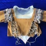 Renaissance dress (molding on a manikin after template drawings)