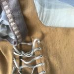 Renaissance dress (molding on a manikin after template drawings)