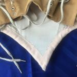 Renaissance dress (molding on a manikin after template drawings)