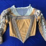 Renaissance dress (molding on a manikin after template drawings)